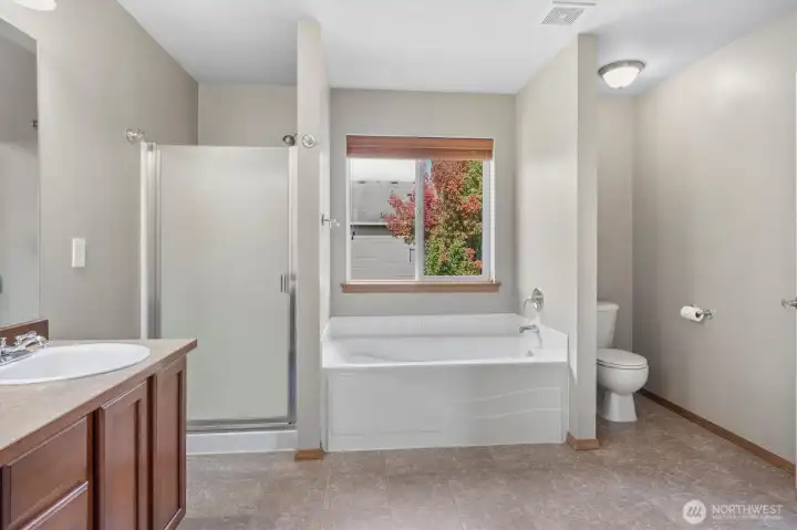 Another view of the Primary bathroom