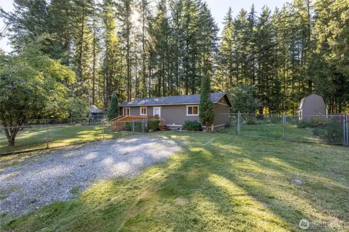 View From End of Driveway