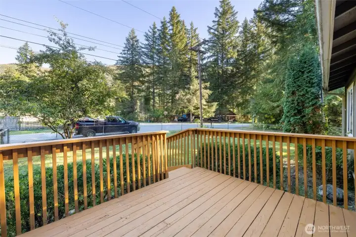 View of Front deck
