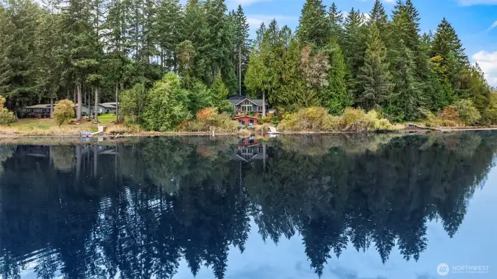 Welcome to Jackson Lake!  15 serene acres where homes rarely come on the market.  No motorized watercraft beyond small electric trolling motors are allowed ensuring the peace and quiet is always at your back door.  The lake is stocked with rainbow trout too!