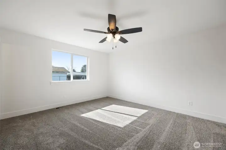 Primary bedroom on the main floor