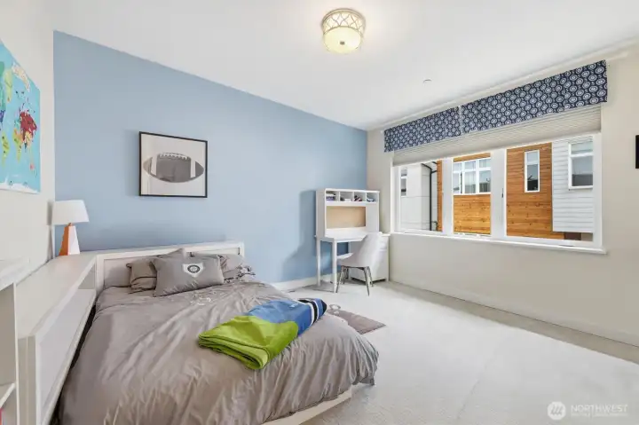 Bedroom 2 with ensuite bath