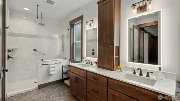 Spacious Primary Bath Suite