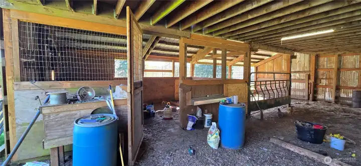 Chicken coop.