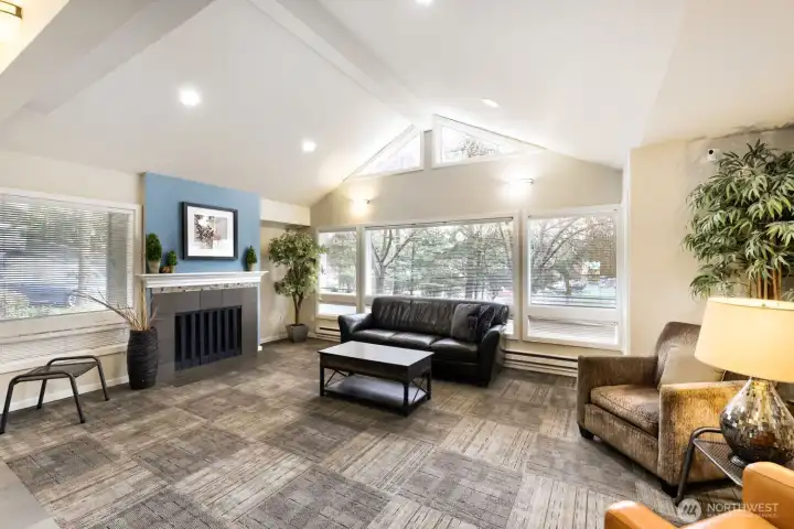 Cabana with pool next door