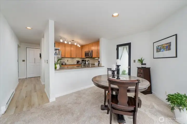 Dining room area.
