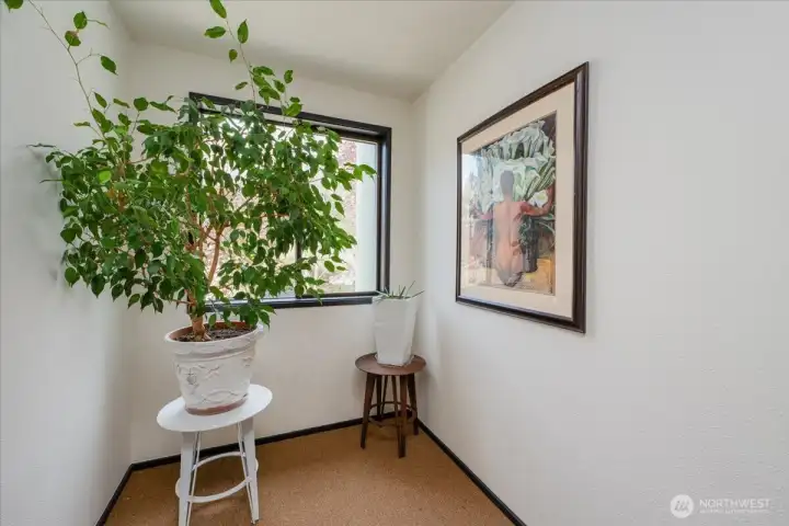 Landing shared by only two units.