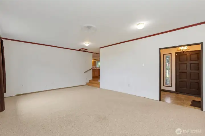 unstaged living room