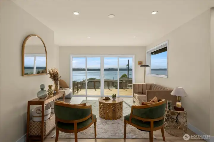 The family area offers so much natural light, and the views are amazing! The family area offers so much natural light, and the views are amazing!