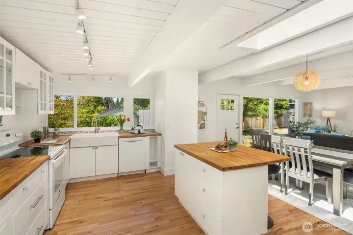Kitchen Looking West From South Entry