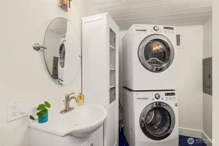 Laundry and 1/2 Bath
