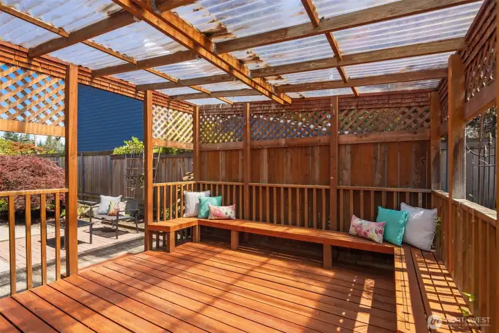 Private Covered Deck