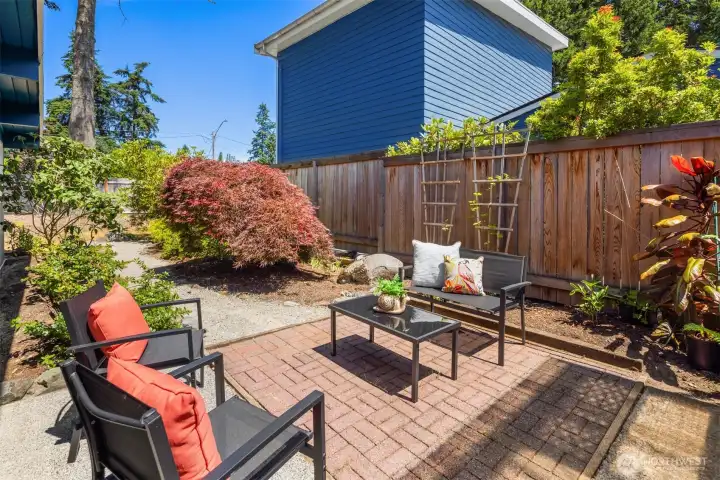 Additional Brick Patio