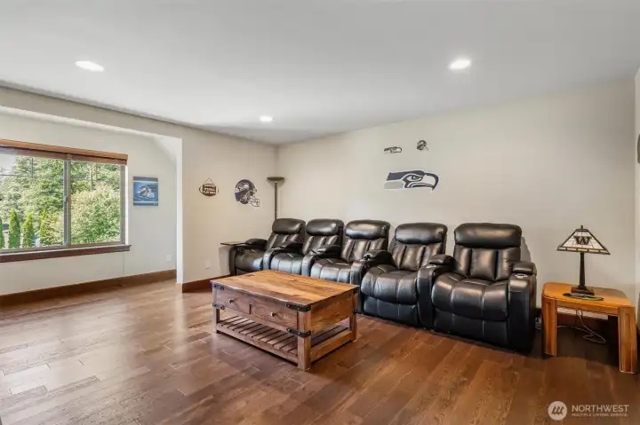 Theater room seating Theater room seating