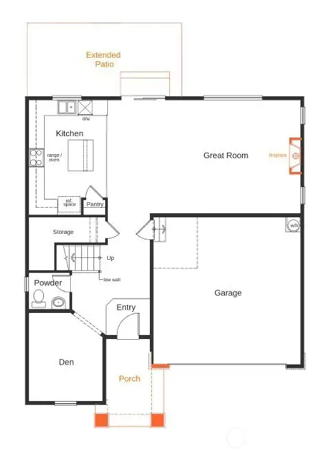 Floor Plan Level 1