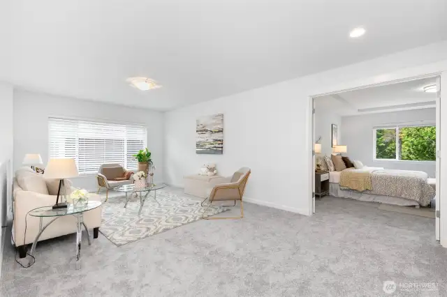 Spacious loft offers exceptional versatility for a variety of uses.