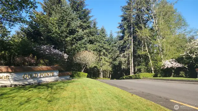 Main Entrance to Community