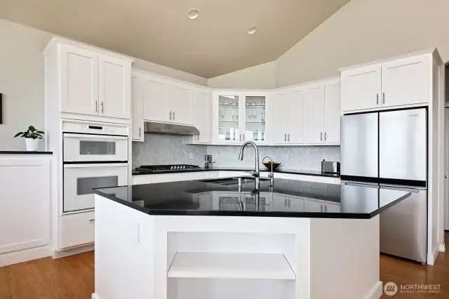 New appliances and granite countertops