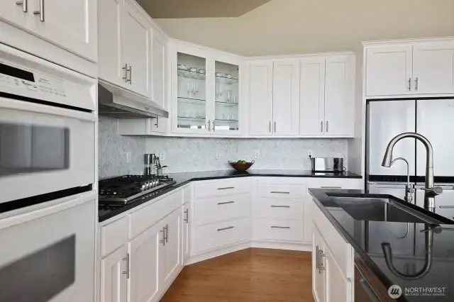 Maple cabinets