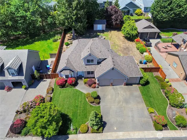 Overhead view.