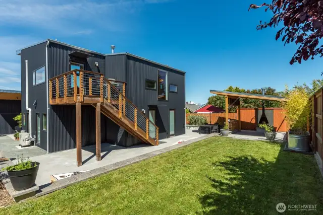 Well thought out backyard living spaces for everyone.