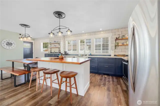 Completely re-done kitchen.