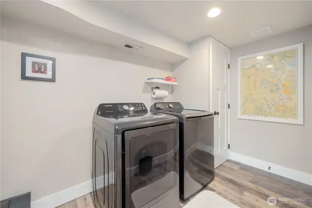 Washer & Dryer included.