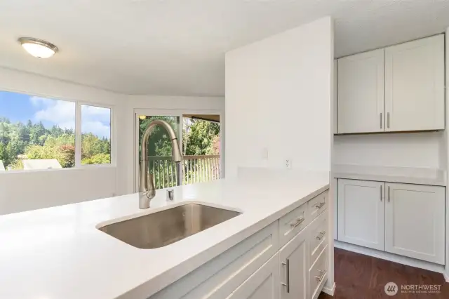 Remodeled sink
