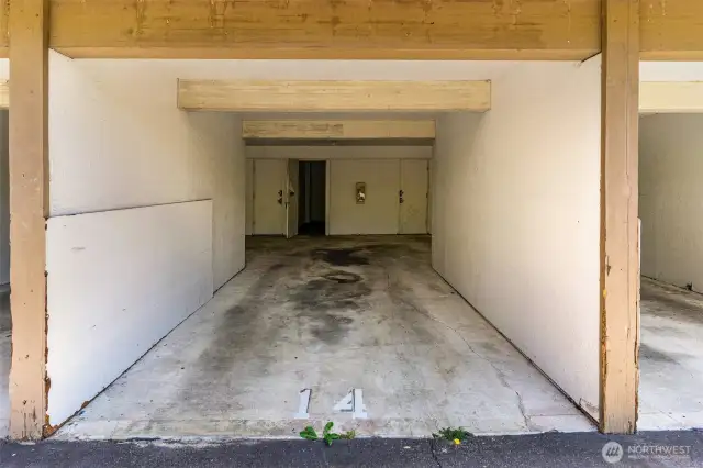 Carport parking #14