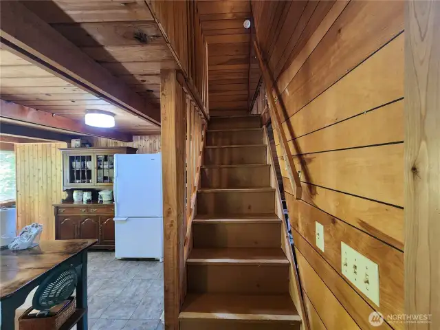stairs are a bit steep