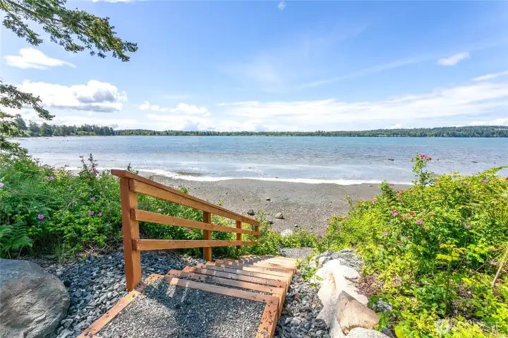 Beach access!