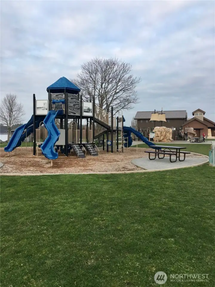 Blaine Marine Park - with playgrounds, walking trails, & great water views!
