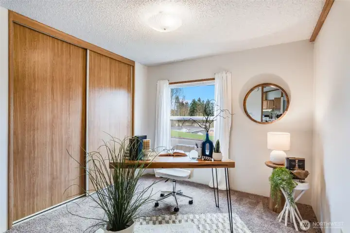 The third bedroom is also a good size.