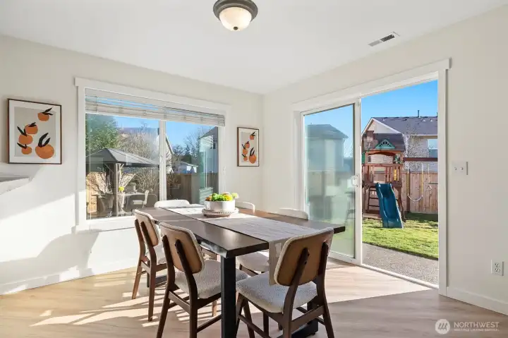 Dining area