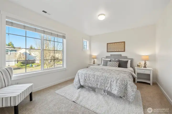 Bedroom 3 w/ walk-in closet