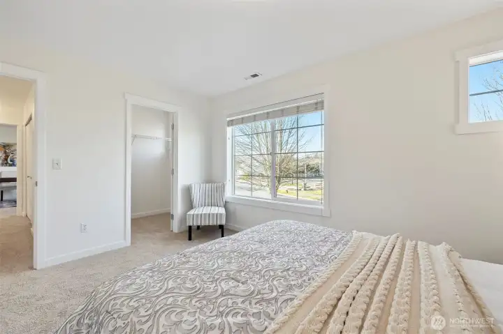 Bedroom 3 w/ walk-in closet