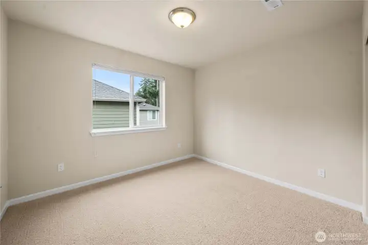 Bedroom 5: Very spacious with ample closet space--make it your own!
