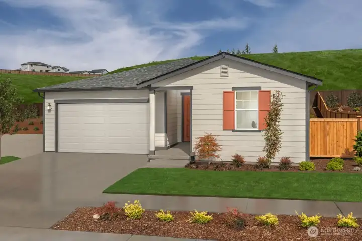 This is a presale image not of actual home. Different elevations and colors available