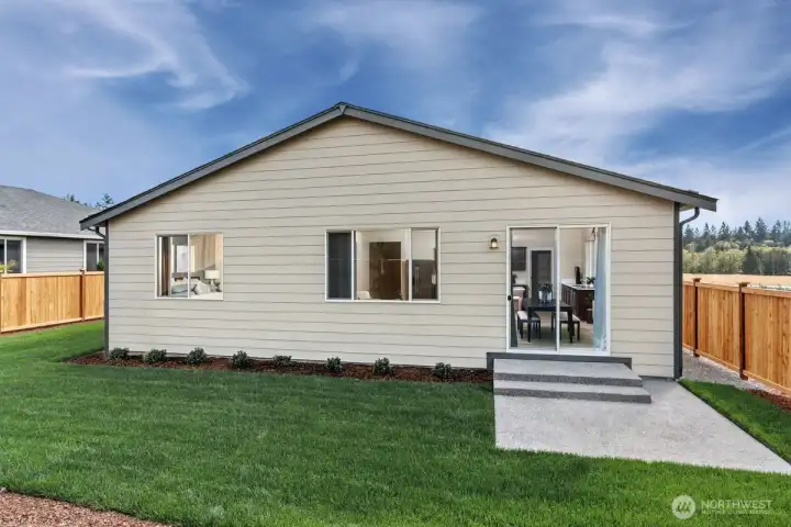 photo for layout, not actual home