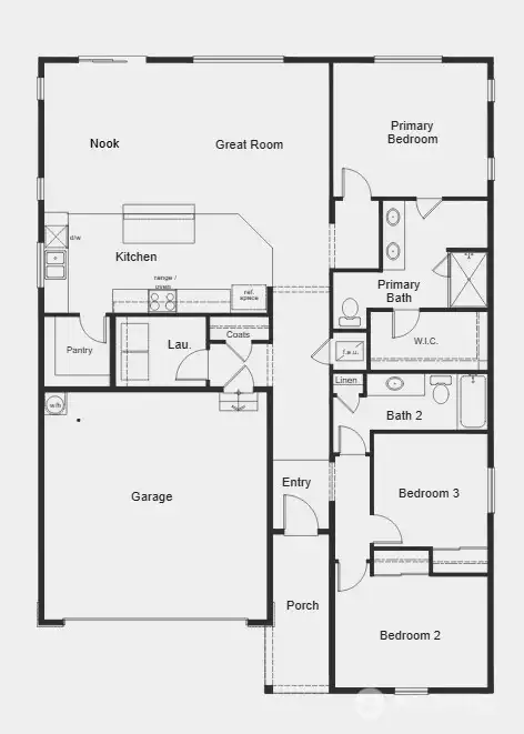 Floor plan: can be personalized.