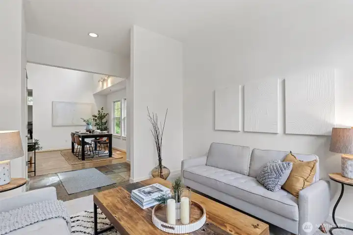 Open floor plan