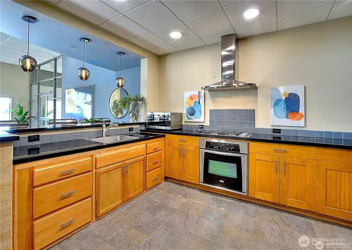 The lounge features a beautiful kitchen - ideal for holidays and your many other gatherings.