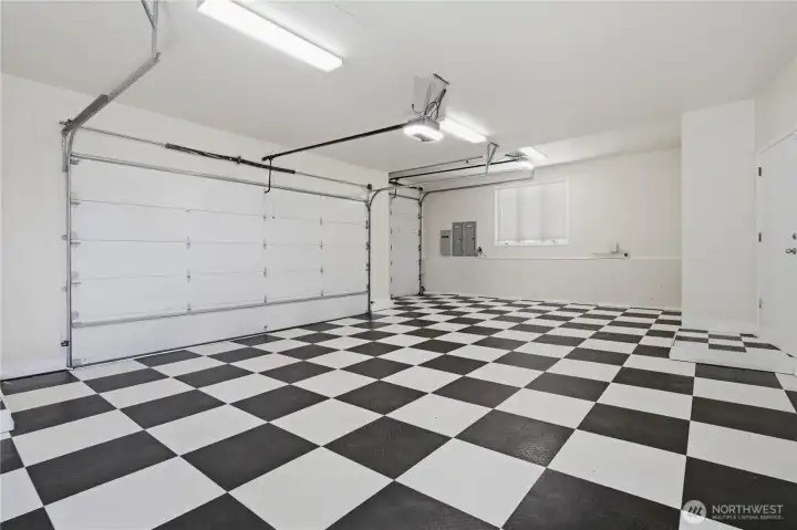 3-car attached garage. 3-car attached garage.