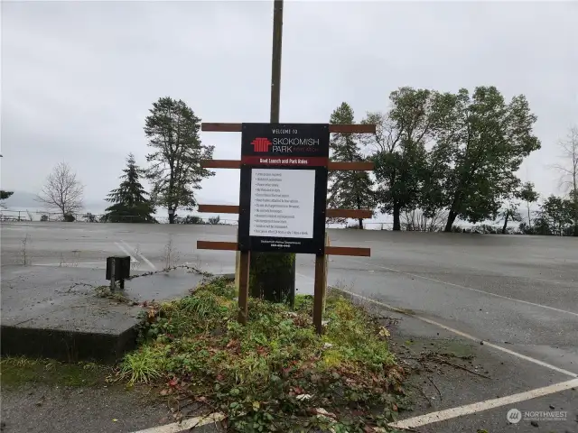 Skokomish boat launch in Potlatch - approx 3 miles away.