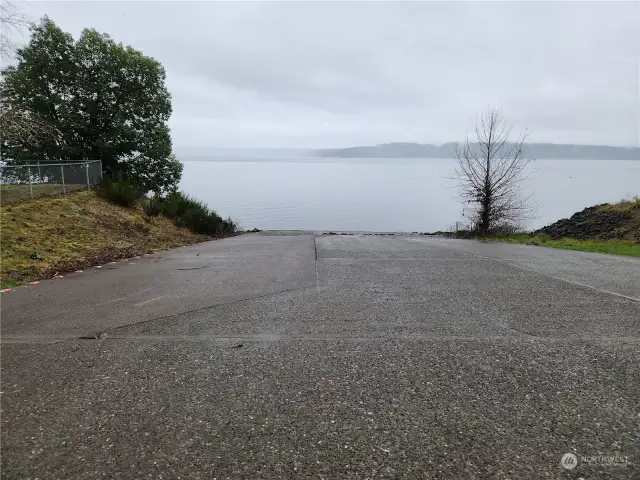 Skokomish boat launch.