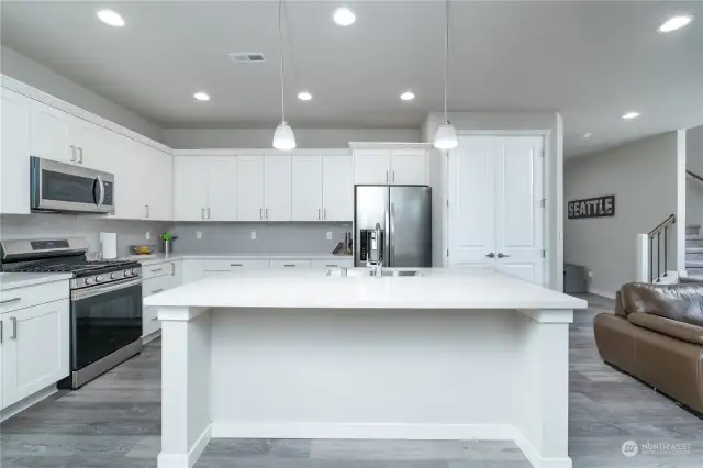 Kitchen with eating Space.