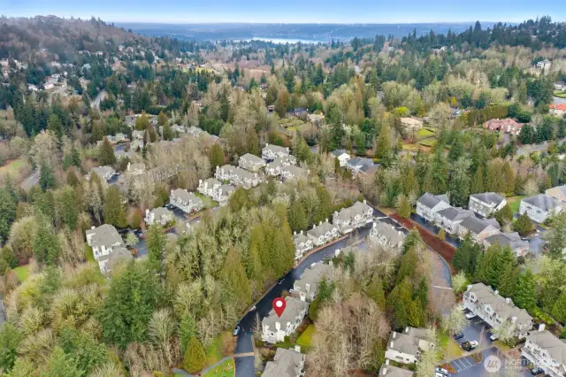 Easy access to Newcastle Golf Course, Factoria & downtown Bellevue.