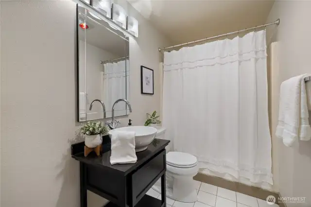 Main floor bathroom