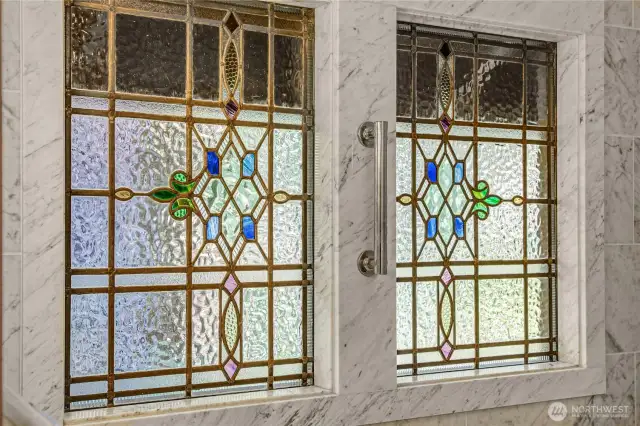 Stained Glass from a Pub in North England