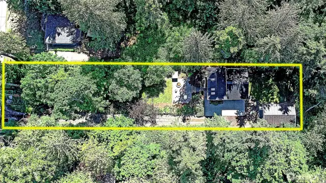 Approximate boundary lines for this .49 acre property.